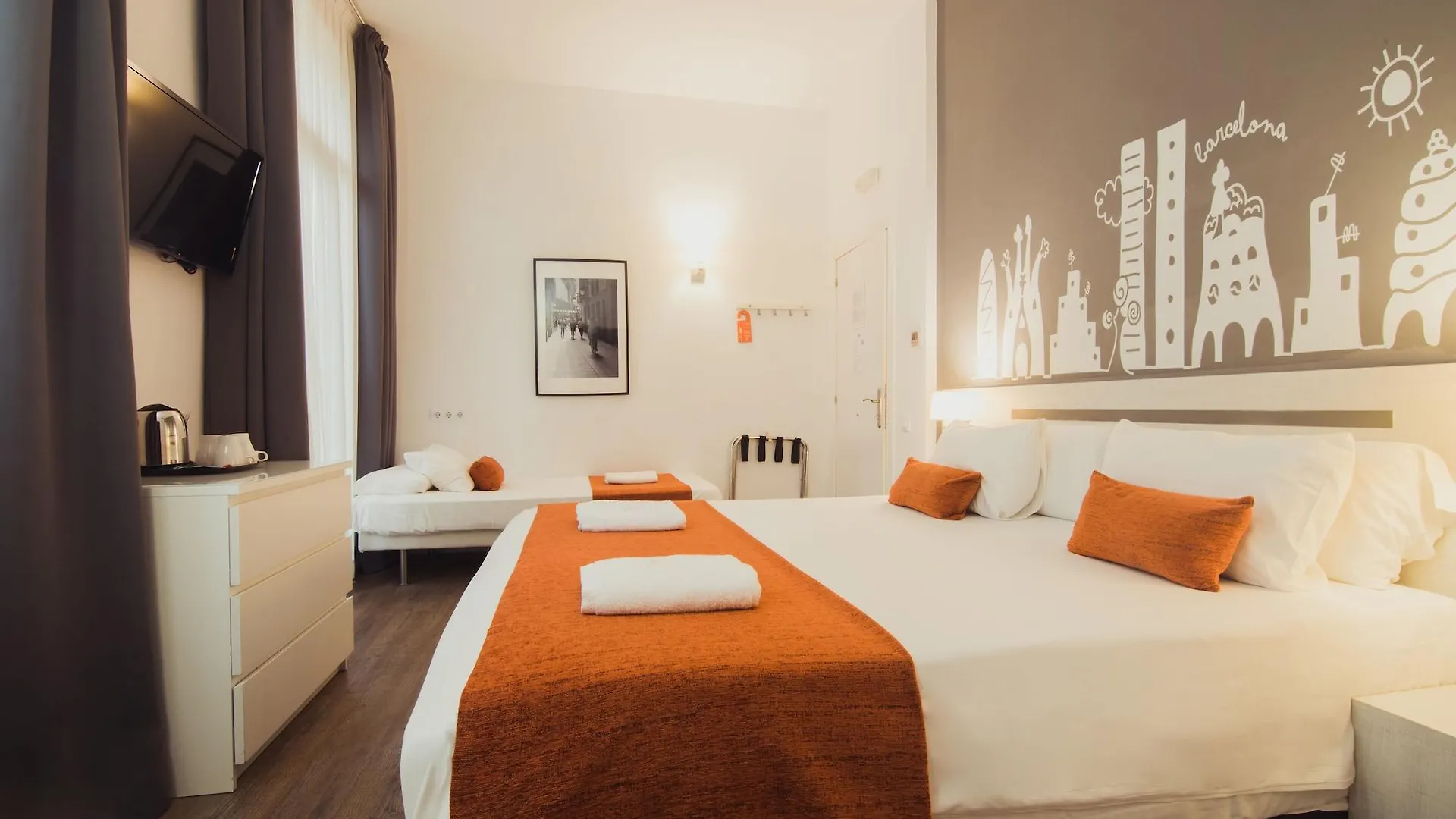 Hostal Live Barcelone Maison d'hôtes